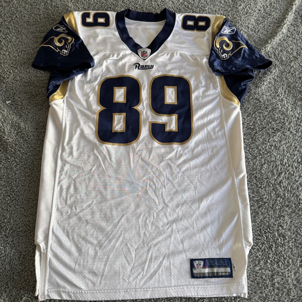 2010 Autographed Reebok Mark Clayton NFL St Louis Rams Game/Team Issue Jersey